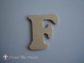 MDF letter F