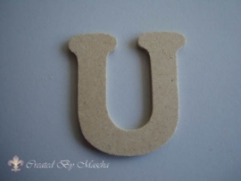 MDF letter U