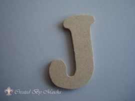 MDF letter J