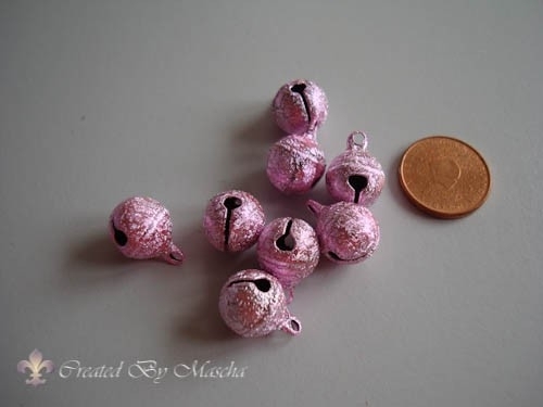 Pastel metallic, roze, 11 mm