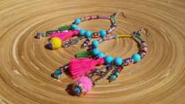 Workshop lange Ibiza oorbellen volwassenen €25,-