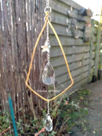 Suncatcher/autospiegel hanger klok