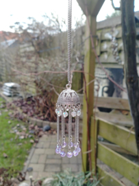 Lila Bohemian ketting