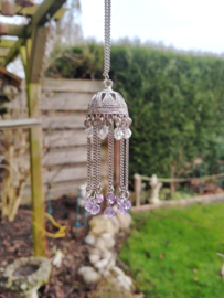 Lila Bohemian ketting