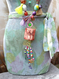 Bone Ibiza style ketting