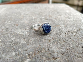 Delfts blauwe ringen