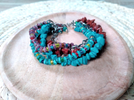 Jaspis kralen armband