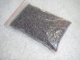 Diep paarse Miyuki beads 2 mm 10 gram