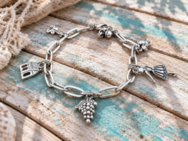 RVS Schakelarmband voor Dames