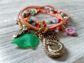 Workshop rocailles wikkelarmband