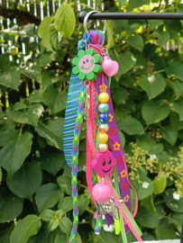 Fleurige Bag Charm