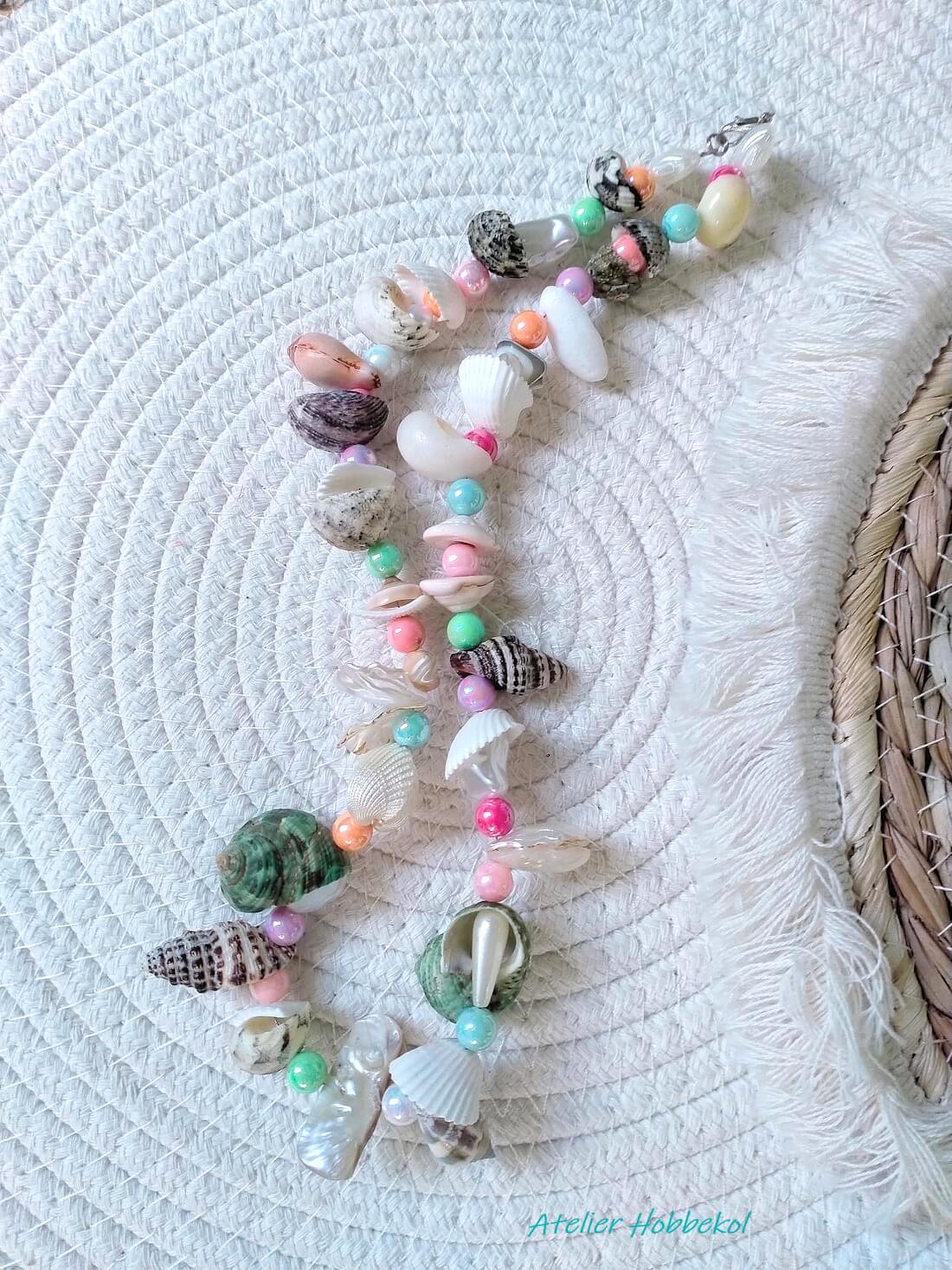 Beach schelpenketting