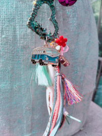 Vrolijke 3-delige Ibiza style ketting