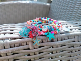 Wikkelarmband in multi kleuren