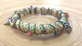 Multicolor bangle armband