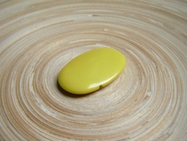 Ovale acryl kraal 38 x 25 mm