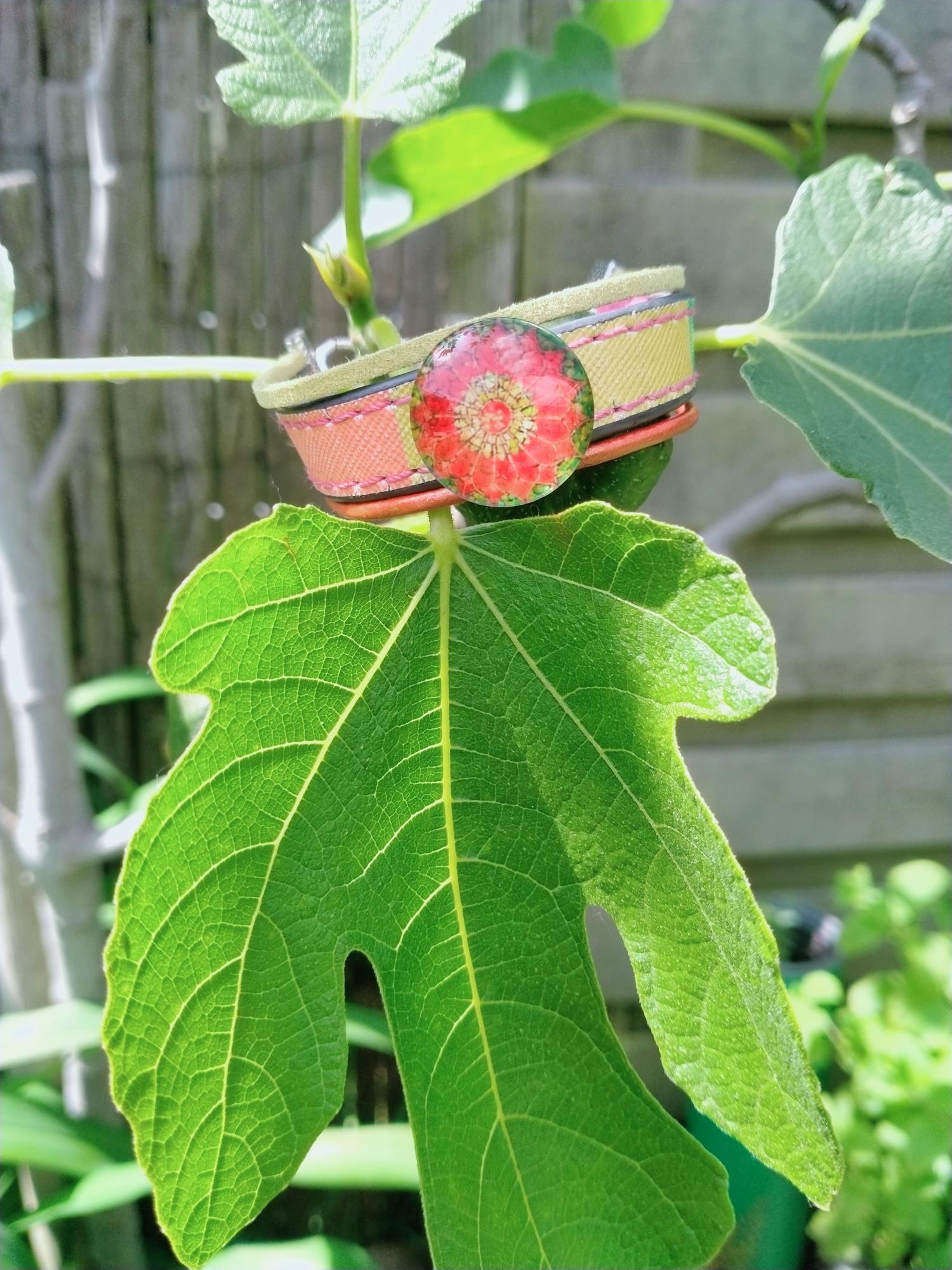 Retro cabochon armband