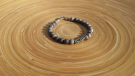 Heren armband Picasso Jasper