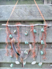 Groene Turbo Marmoratus schelpenhanger