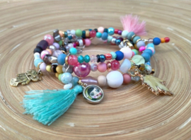Wikkelarmband 3 windingen