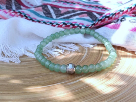 Zachtgroene Herenarmband