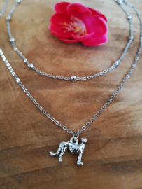 Luipaard Ketting "Small Leopard" met GRATIS extra ketting