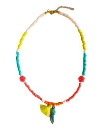 Kinder Ketting "Parrot" Met Papegaai