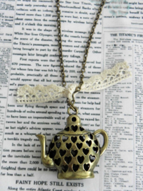 Ketting "I Love My Teapot"