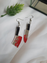 Halloween Oorbellen "Psycho Killer"