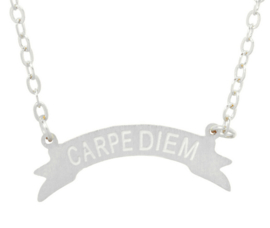 Ketting "Carpe Diem" Gold of Silver Plated