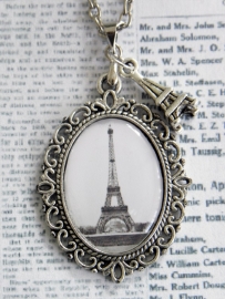 Ketting "La Tour Eiffel" met Eiffeltoren hanger