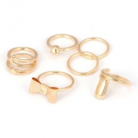 Knuckle Ringen Set "Golden Knuckles"