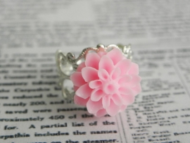 Ring "Chrysanthemum Light Pink"
