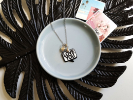 Vriendschaps Ketting "I Love You Sign"