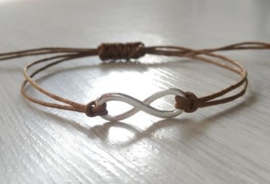 Infinity Armband - Zwart