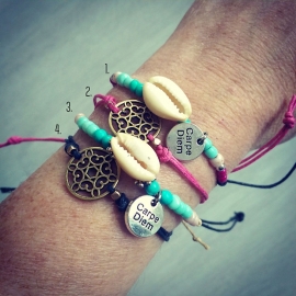 Waxkoord Armbandjes "Going To The Beach"