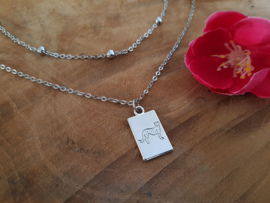 Luipaard Ketting "Wild Animal" met GRATIS extra ketting