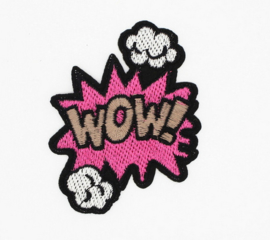 Cartoon Patch "Wow"