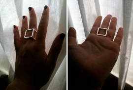 Ring "Cube"