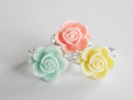 Ring "Pastel Summer Flower"