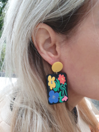 Statement Oorbellen "Flower Explosion"