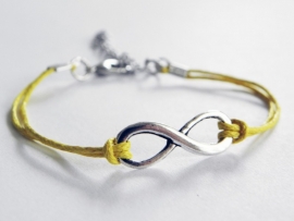 Infinity Armband - Geel