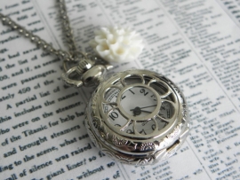 Zakhorloge Ketting "What Time Is It?" Small
