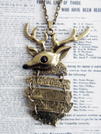 Ketting "Oh My Deer" met Hert