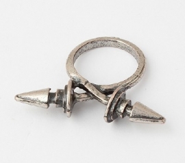 Ring "Crossed Spikes"