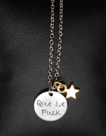 Subtiele Ketting "Que Le Fuck"