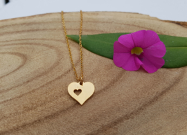 Ketting met Hartje "I Give You My Heart"