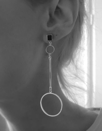 Oorbellen "Geometric Hoops"