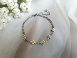 Moederdag Armband "Flowers For Mom" Keuze uit meerdere kaartjes