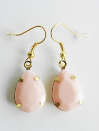 Oorbellen "Light Pink Drop"